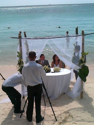 svadba na pláži